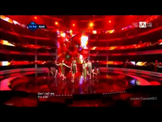 120524 Sistar - 나혼자(Alone) @ M!Countdown