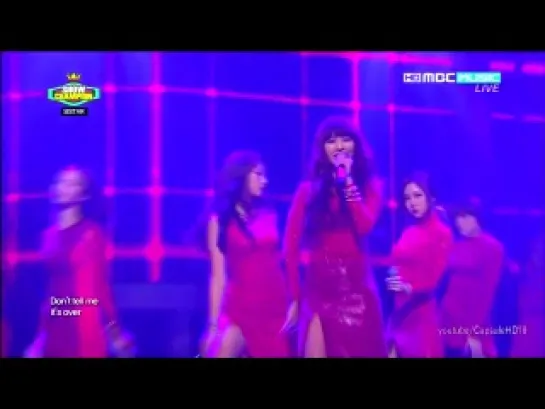 120417 Sistar - 나혼자(Alone) @ Show Champion