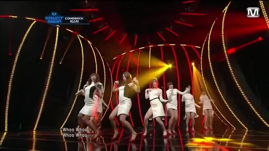 120412 Sistar - Lead Me + 나혼자(Alone) @ M!Countdown (Comeback Stage)