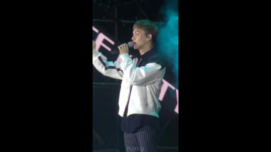 170915 Lotte Family Concert EXO - 멘트(chen focus)