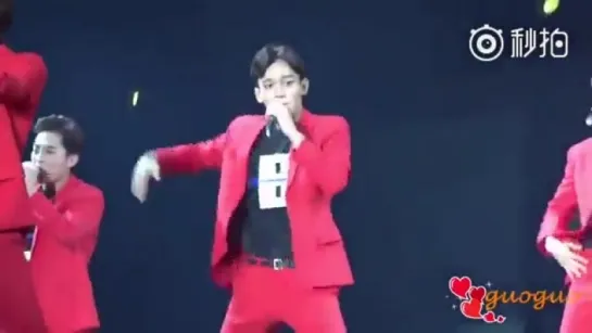 151024 ACC K-POP Group Concert EXO - Love Me Right (Chen focus)