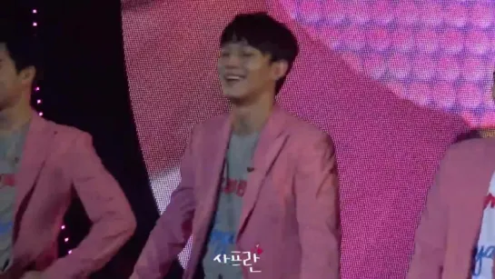 150723 롯데 러블리 영콘서트 멘트1 (Chen focus)