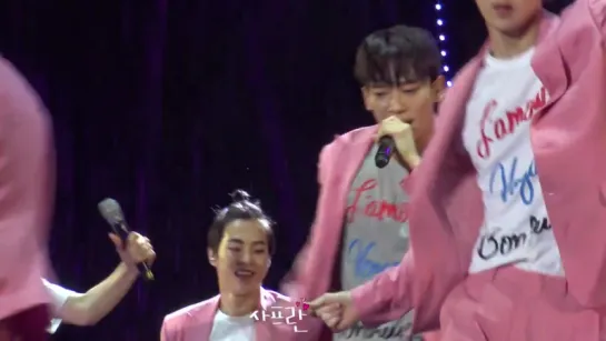 150723 롯데 러블리 영콘서트 Call me baby (Chen focus)