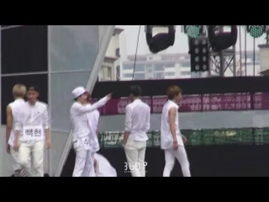 [FANCAM] 130810 EXO - GROWL (Chen focus) @ Music Core in Sokcho Rehearsal