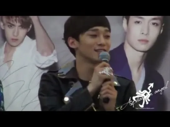 [FANCAM] 120510 Chen's smile