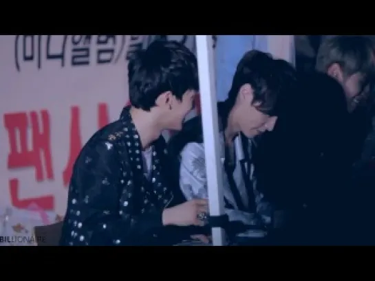 [FANCAM] 120509 EXO-M 'CHEN' - 청량리 팬사인회 [Billionaire]