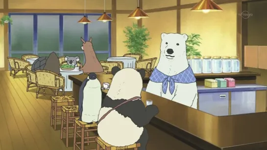 Shirokuma Cafe TV / Кафе "У белого Медведя" - 12 серия [Viki] [SHIZA.TV]