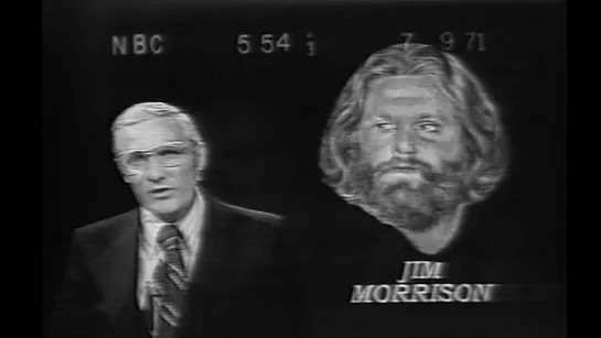 Jim Morrison’s Death Television Announcements by Walter Cronkite, CBS (July 8th, 1971) & Frank McGee, NBC (July 9th, 1971)