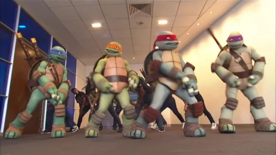 Gangnam Style (parody) featuring Teenage Mutant Ninja Turtles and Vanilla Ice