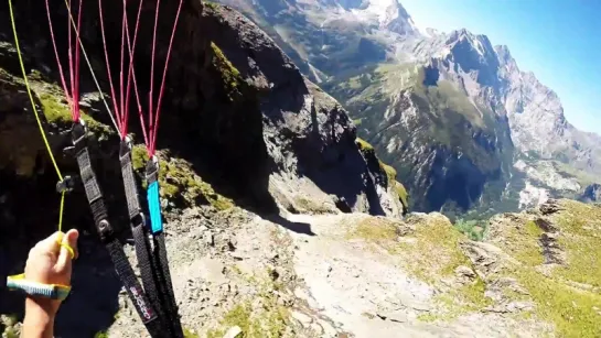 Спидфлай в Швейцарии ( Silberhorn Hike  Fly 2015 )