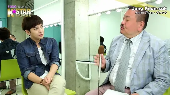 15 09 2014 JKS интервью с Akio Tahara для K * Star Lovers и канала  JOSEI JISIN