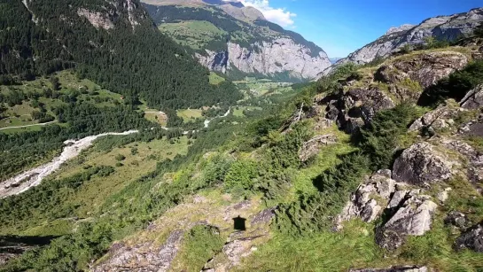 Проксимити  линия вдоль водопада (Lance´ Line - High Melchstuhl Waterfall)