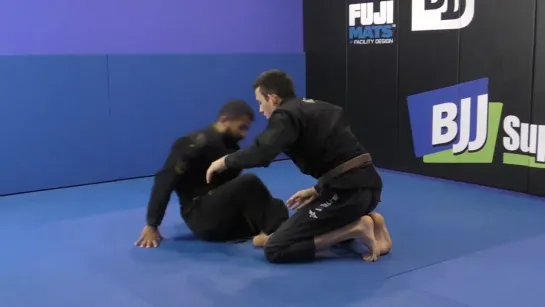 Bruno Malfacine -Knee Push Sweep Butterfly Guard