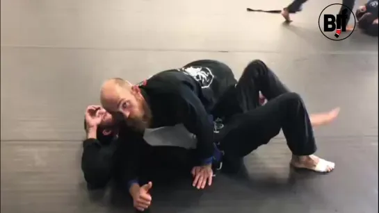 awesome choke from side control (чумовой удушающий из сайдконтроля)