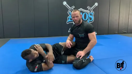 Josh Hinger - Half guard body lock smash pass