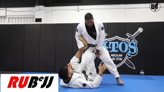 Andre Galvao - back take 3 vs single leg X-guard