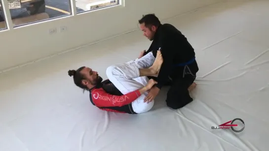 Spider Guard to Arm Bar Shoulder Lock series