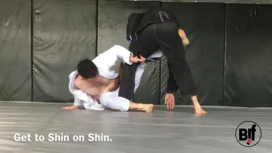 Worm guard to rolling armbar