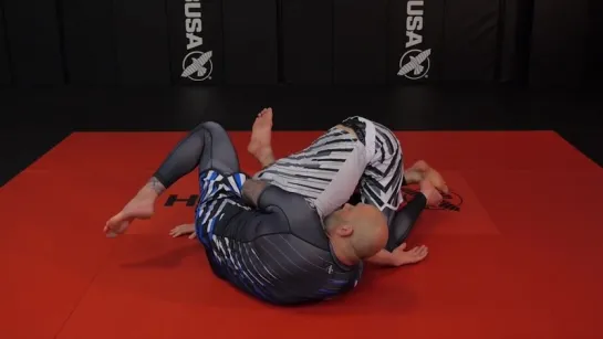 Neil Melanson - Triangle Choke _ Spine Lock from Butterfly Guard - No-Gi,