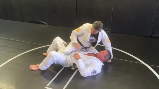 Deep Half Guard counter with Armbar