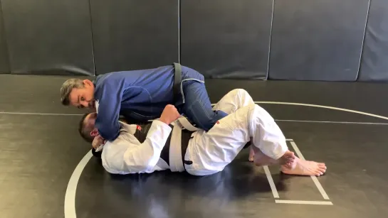 Ricardo Cavalcanti - Old School Half  Guard  lapel Ezekiel submission