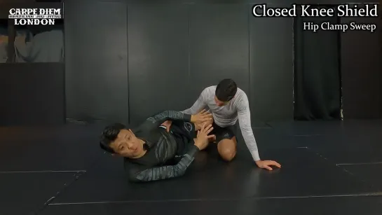 Hip Clamp Sweep  - Knee Shield Half Guard _ NO-GI