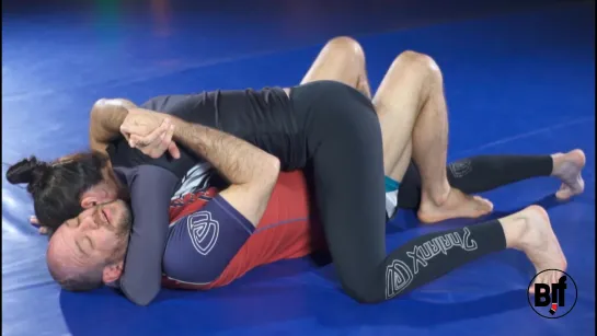 Brandon Mccaghren - Lockdown half-guard 3 - The Flow (calf slicer)