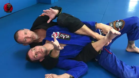 Влад Куликов - Неожиданный Рычаг Локтя со спины соперника (sneaky armbar from the back) #bjf_cheat