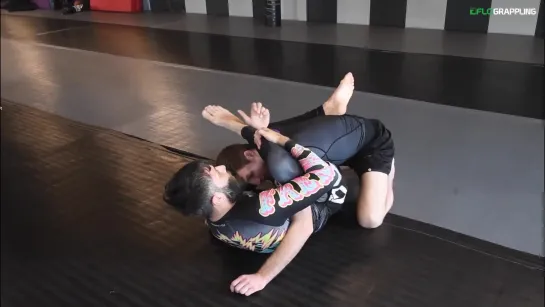 Geo Martinez Teaches Rubber Guard Entry  Gogoplata Finish