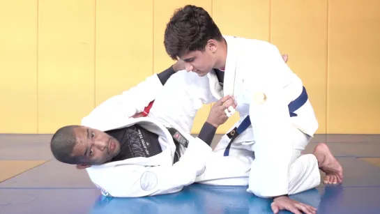 Lapel Butterfly Guard to back take