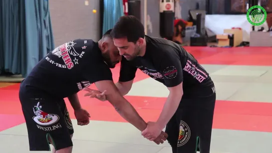 Lyubo Kumbarov - Wrestling Arm Drag Grip Variations for BJJ  MMA