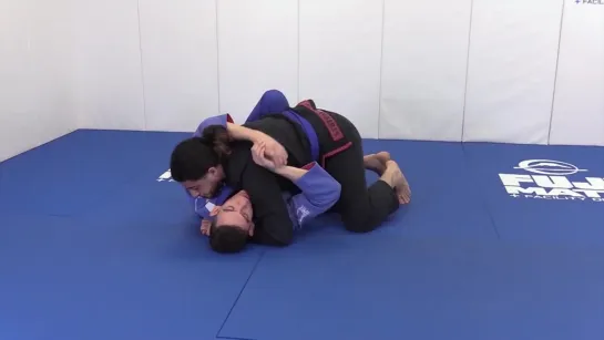 Aaron Benzrihem - Half Butterfly Guard Butterfly Sweep When Smashed Head and Arm Control