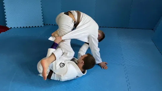 Ярослав Блажко - Lapel X-Guard sweep #bjf_нашилюди