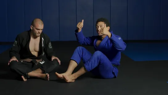 Dominique Bell - Single Leg X  Switch Entry and Sweep (Opponent Stands and Denies Grips⁄Controls Sleeve) 2⁄7