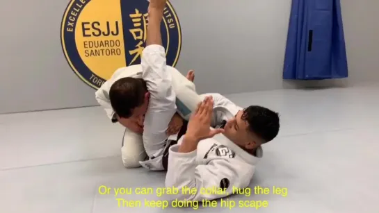 Micael Galvao - baratoplata from closed guard