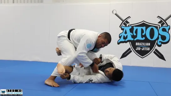 Andre Galvao - Basic Toreando and Leg Drag pass from De la Riva Guard