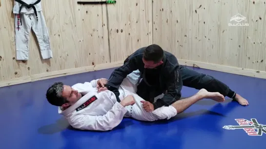 Closed guard break and pass