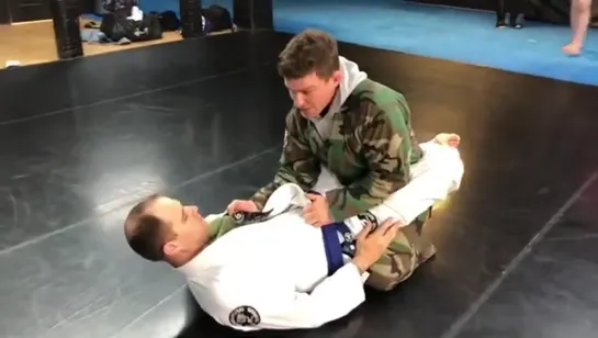 Twisted Spine Closed Guard Pass