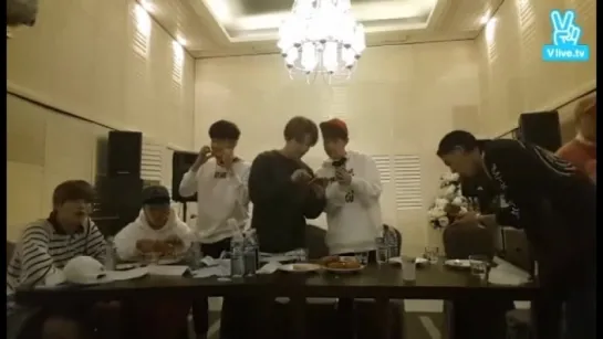 150916 Block B V App live broadcast