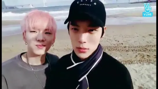 [RAW|VK][23.10.2016] Trespass at Busan ㅠㅠ (Minhyuk & Kihyun)