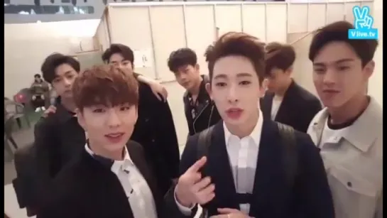 [RAW|VK][23.03.2016] Monsta X - Holiday [V] app (Ep.5)