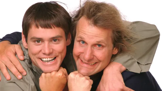 Тупой и еще тупее / Dumb  Dumber / 1994 / MVO / TVRip / НТВ / VHSRip