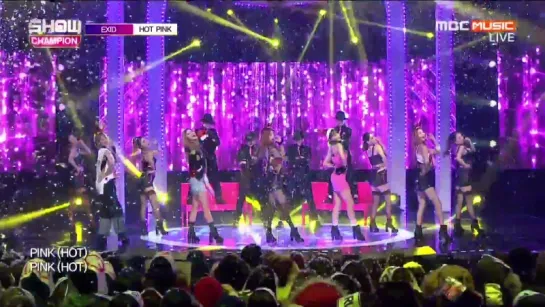 [PERF] EXID - Hot Pink @ 151216 Show Champion