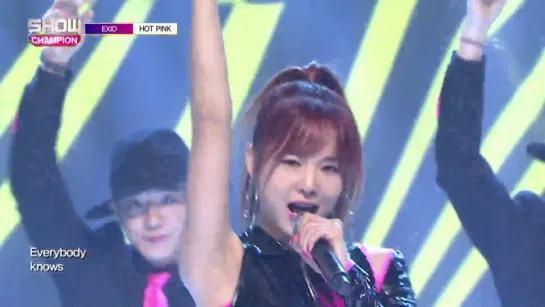 [PERF] EXID - Hot Pink @ 151202 Show Champion