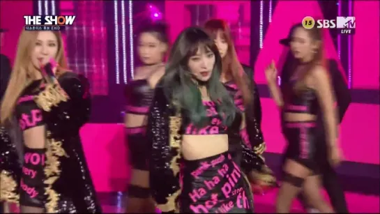 [PERF] EXID - Hot Pink @ 151124 THE SHOW