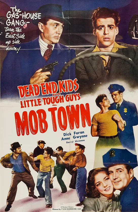 Mob Town (1941 США) драма комедия дети в кино Режиссёр: Уильям Най / William Nigh