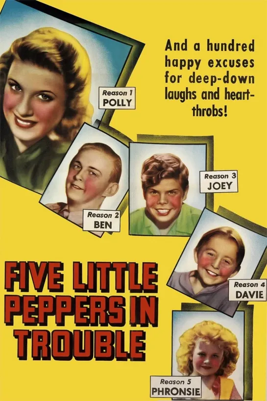 Five Little Peppers in Trouble (1940 США) драма комедия дети в кино