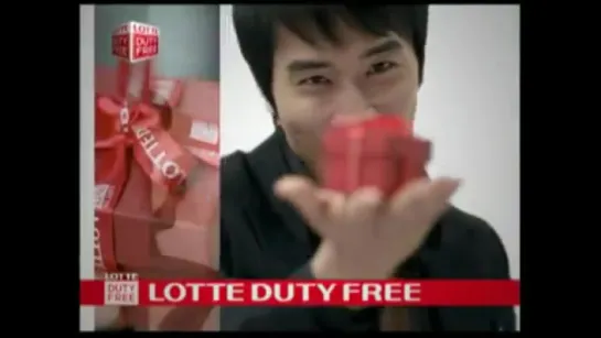 Сон Сын Хон, Ким Дже Джун и  другие  в рекламе LOTTEロッテ免税店  LOTTE DUTY FREE(Japan Ver.) (1)