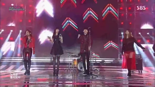 141012 Moonlight Silla (신라의 달밤) (Rock ver.) - 딕펑스, 소연, 지윤, 지은  영지 (Special Stage)