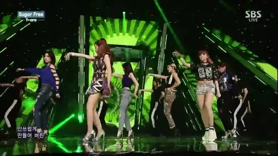 [티아라(T-ara)] Sugar Free(슈가프리) 인기가요 Inkigayo 141012